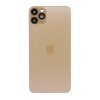 Apple Iphone 11 Pro Max zadní sklo + sklíčko kamery - zlatá barva (Matte Gold)