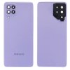 Zadní kryt s krytem fotoaparátu pro Samsung Galaxy A22 (SM-A225F) ve fialové barvě.