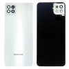 Zadní kryt s krytem fotoaparátu pro Samsung Galaxy A22 5G (SM-A226B) v bílé barvě.