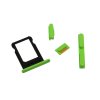 Apple iPhone 5c zadní kryt zelený (Green) + tlačítka + SIM tray