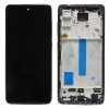 Náhrada Incell LCD Displej Samsung Galaxy A52 5G (SM-526B), A52s 5G (SM-528B) + dotyková plocha černá + Rám (Awesome Black)