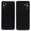 Zadní kryt s krytem fotoaparátu pro Samsung Galaxy A04s (SM-A047F) v černé barvě.