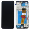 Samsung Galaxy A02s (SM-A025G) displej + dotyková plocha černá + Rám - Originál