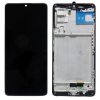 Samsung Galaxy A42 5G (SM-A426B) Displej + dotyková plocha černá + Rám - Small OLED