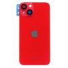 Apple iPhone 14 zadní sklo + sklíčko kamery - červená barva (RED)