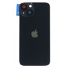 Apple iPhone 14 zadní sklo + sklíčko kamery - černá barva (Midnight)