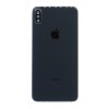 Apple Iphone XS Max zadní sklo + sklíčko kamery - černá barva (Space Gray)