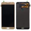 Náhrada LCD Displej Samsung Galaxy J7 2016 (j710) + dotyková plocha zlatá
