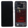 Originál LCD Displej Huawei Mate 20 Pro + dotyková plocha černá + snímač otisku prstu + Rám