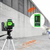 Laserový samonivelační 3D 12 liniový přístroj Huepar + přijímač