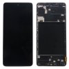 Náhrada Incell LCD Displej Samsung Galaxy A71 (SM-A715F) + dotyková plocha černá + Rám
