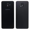 Zadní kryt s krytem fotoaparátu pro Samsung Galaxy J6+ (J610) v černé barvě.