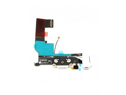 Apple iPhone SE Flex töltőkabel, AUX port, mikrofon – fehér