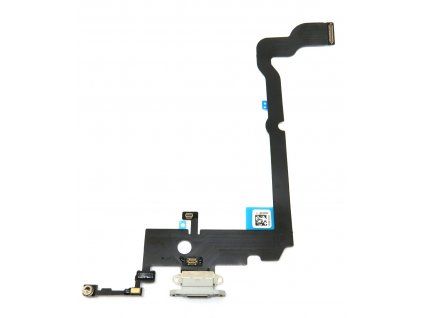 Apple iPhone XS Max Flex töltőkabel, mikrofon – fehér