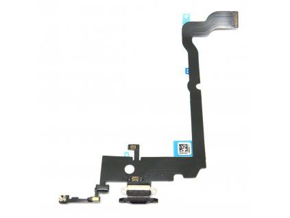 Apple iPhone XS Max Flex töltőkabel, mikrofon – fekete