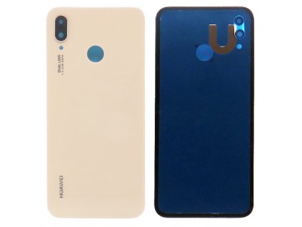 Huawei P20 Lite - Hátsó tok +fényképező tok, rózsaszín színű