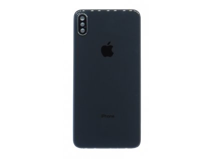 Iphone XS Max hátlapi üveg+ kamera üveg -space grey