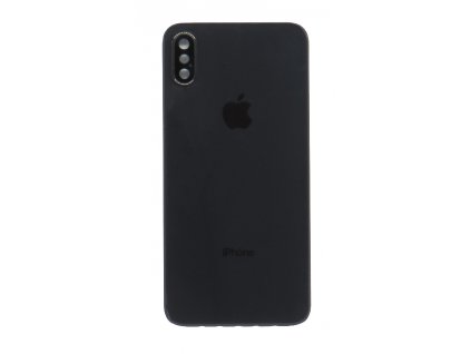 Iphone XS hátlapi üveg+ kamera üveg -space grey