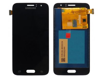 Pót LCD képernyő  Samsung  Galaxy J1 2016 (j120) + fekete érintőképernyő