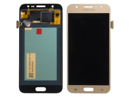 Pót LCD képernyő Samsung Galaxy J5 2015 (j500) + arany érintőképernyő