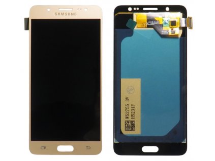 Pót LCD képernyő Samsung Galaxy J5 2016 (j510) + arany érintőképernyő