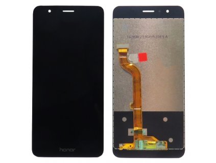 Eredeti LCD kijelző Honor 8 + fekete érintőpanel