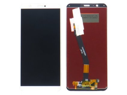 Eredeti LCD képernyő Huawei P Smart + fehér érintőképernyő