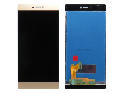 Eredeti LCD képernyő Huawei P8 (GRA-L09) + arany érintőképernyő