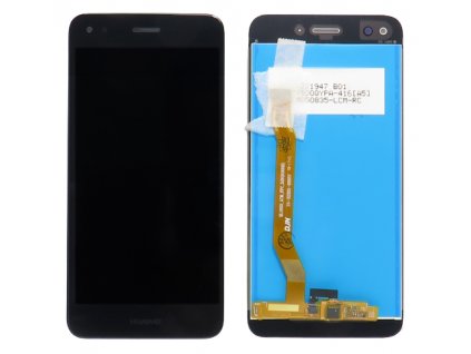 Eredeti LCD képernyő Huawei P9 Lite mini + fekete érintőképernyő