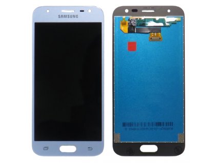 Eredeti LCD képernyő Samsung Galaxy J3 2017 (j330) + ezüst érintőképernyő