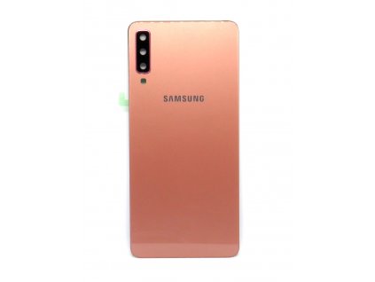 Samsung Galaxy A7 2018 (a750) - Hátsó tok +fényképező tok, rózsaszín színű