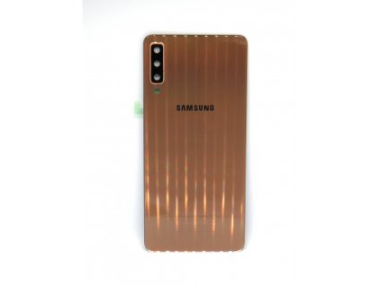 Samsung Galaxy A7 2018 (a750) - Hátsó tok +fényképező tok, arany színű