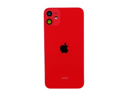 Iphone 11 hátlap üveg – piros színű (Red)