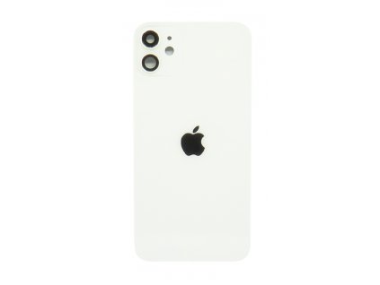 Iphone 11 hátlap üveg –fehér színű  (White)