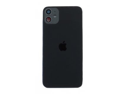 Iphone 11 hátlap üveg – fekete színű (Black)