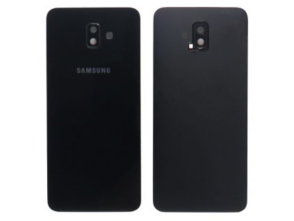 Samsung Galaxy J6+ (j610) - Hátsó tok +fényképező tok, fekete színű