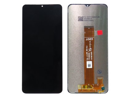 Eredeti LCD képernyő Samsung Galaxy A12 (a125), M12 (m125) + fekete érintőképernyő