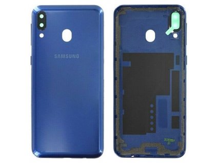 Samsung Galaxy M20 (M205F) - Hátsó tok +fényképező tok, kék színű