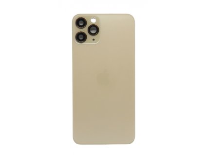 Iphone 11 Pro hátlap üveg+ kamera üveg - Gold