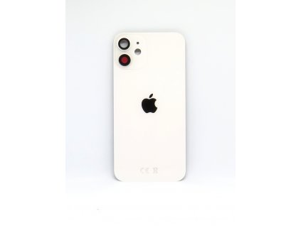 Iphone 12 mini hátlap üveg + kamera üveg - White