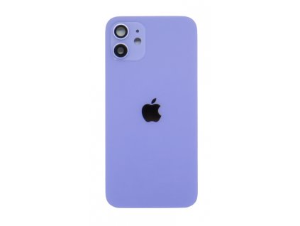Iphone 12 hátlap üveg + kamera üveg - Purple