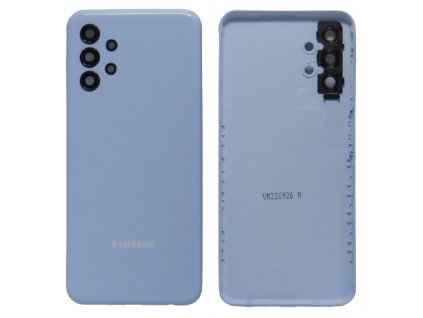 Samsung Galaxy A13 4G (SM-A135F) - Hátsó tok +fényképező tok, kék színű (Blue)