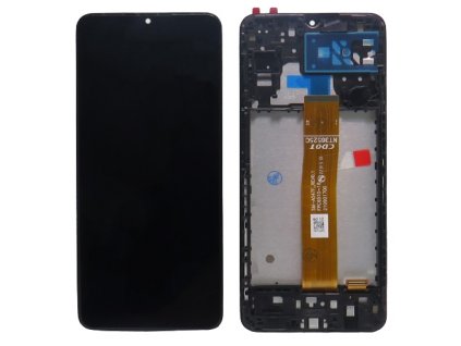 Eredeti LCD képernyő Samsung Galaxy A04S, Samsung Galaxy A13 5G + fekete érintőképernyő + keret
