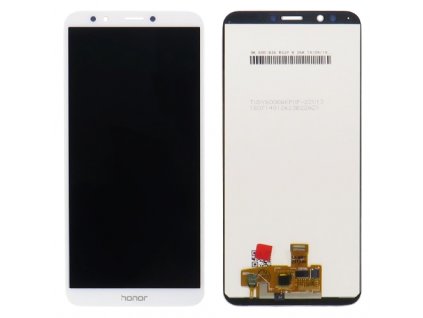 Eredeti LCD kijelző Honor 7c + fehér érintőpanel