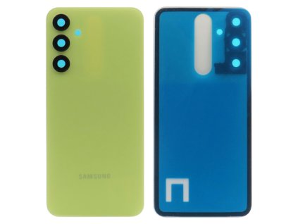 Samsung Galaxy A25 - Hátlap + kameravédő üveg, sárga szín (Personality Yellow)