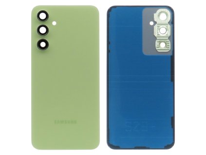 Samsung Galaxy A54 - Hátlap + kameravédő üveg, sárga szín (Lime)