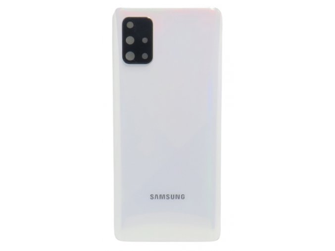Samsung A71 Galaxy (SM-A715F) - Hátsó tok +fényképező tok, fehér színű