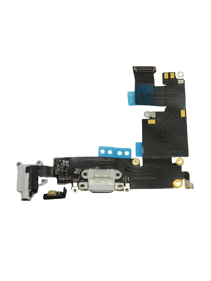 Apple iPhone 6 Plus Flex töltőkábel, AUX port, mikrofon – szürke