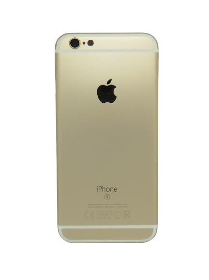 Apple iPhone 6s hátlap arany (gold) + gombok