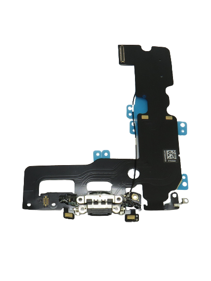 Apple iPhone 7 Plus Flex töltőkábel, AUX port, mikrofon – fekete